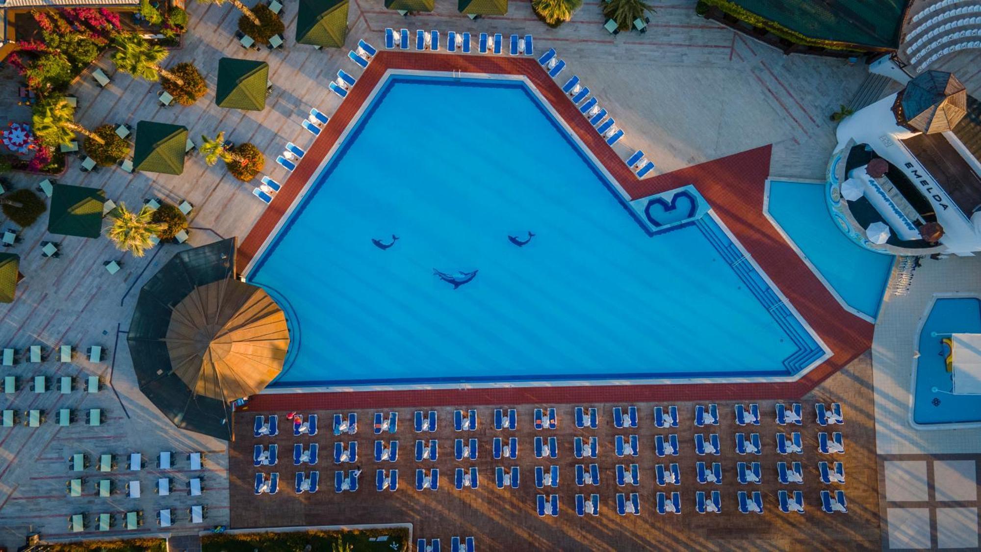 Emelda Sun Club Hotell Kemer Eksteriør bilde